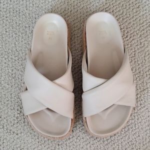 Zara leather sandals